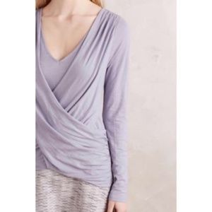 Akemi Kin Anthropologie Draped Top Sz XS